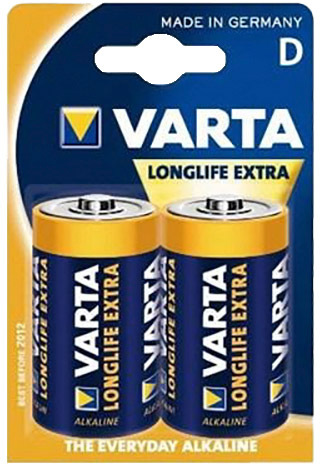 

Батарейка Varta Long Life Extra 4120101412 D 1,5 V 2 шт