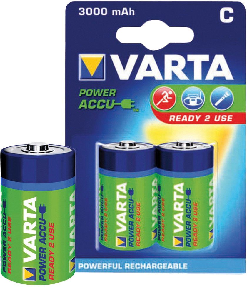 

Аккумуляторная батарейка Varta RL010409 3000 mAh 2 шт