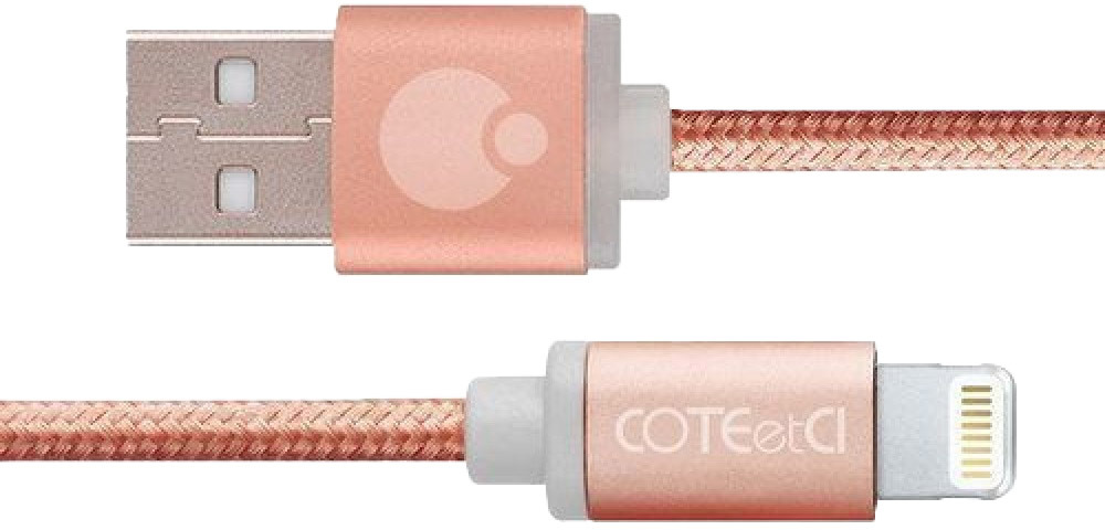 

Кабель COTEetCI M30i CS2127-12M-MRG USB - Apple Lightning 1,2 м