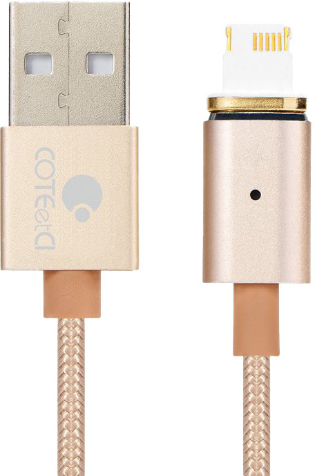 

Кабель COTEetCI CS2117-GD USB - Apple Lighting 1,2 м