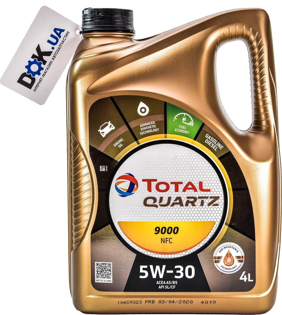 

Моторное масло Total Quartz 9000 Future NFC 5W-30 синтетическое 183450