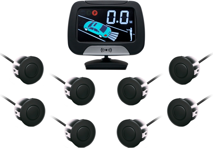 

Парктроник GT P Drive 4 черный 8 шт. PDR8BLACK