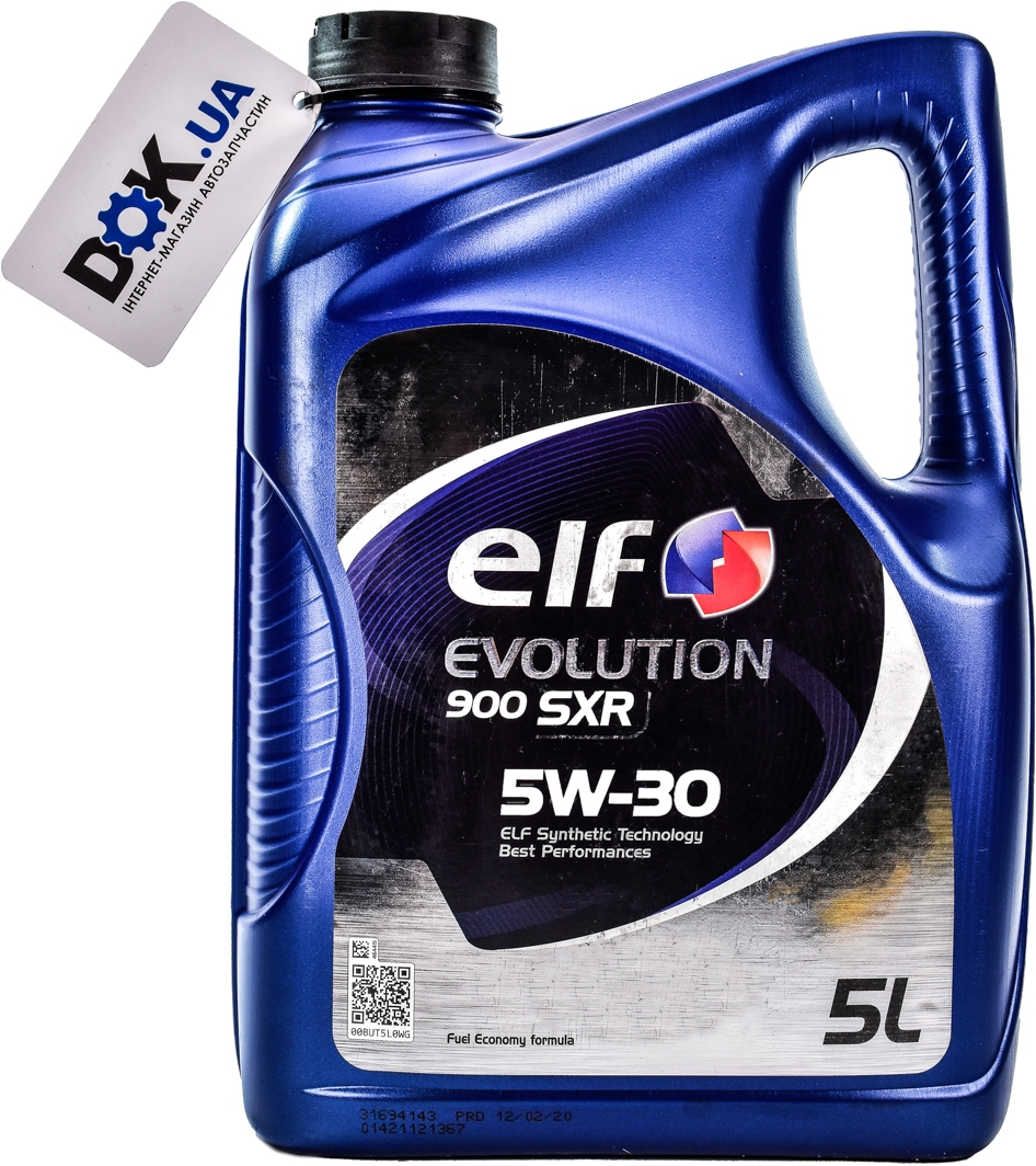 

Моторное масло Elf Evolution 900 SXR 5W-30 синтетическое 217558