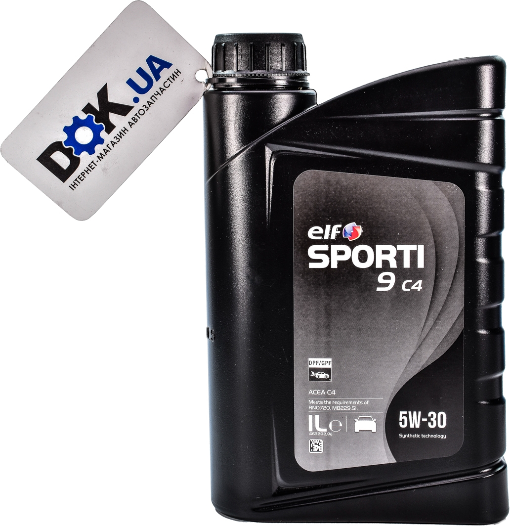 

Моторное масло Elf Sporti 9 C4 5W-30 синтетическое 210596