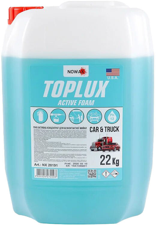 

Концентрат автошампуня Nowax Toplux Active Foam NX20191