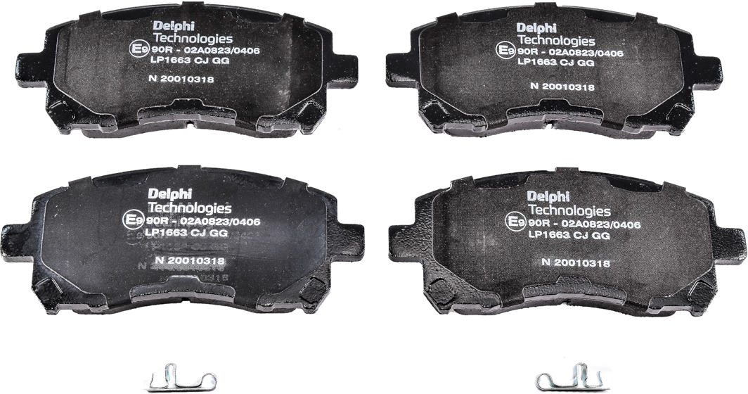 

Delphi LP1663 Тормозные колодки
