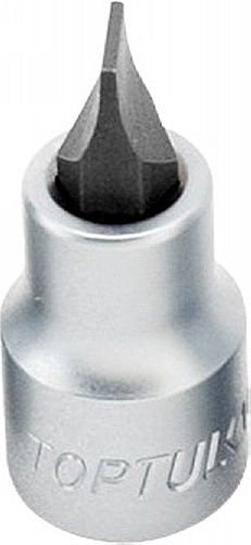 

Торцевая головка с битой Toptul BCCA083E SL 3.5 1/4"