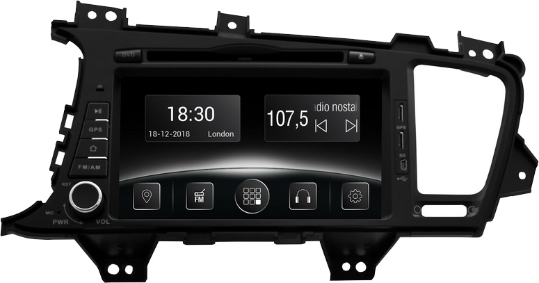 

Штатная магнитола Gazer CM5008-TF