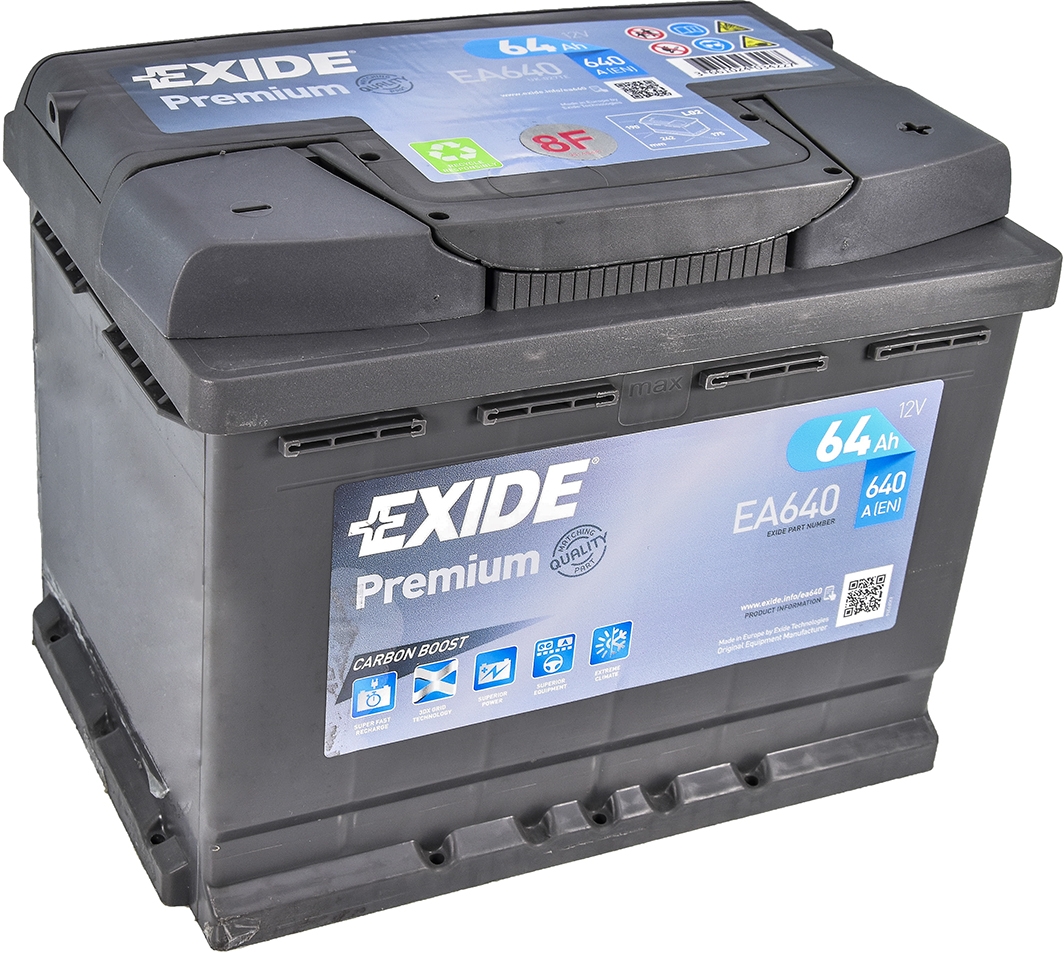 

Аккумулятор Exide 6 CT-64-R Premium EA640