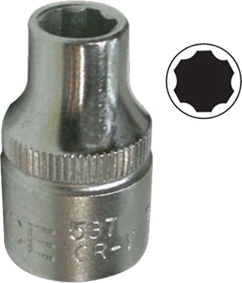 

Торцевая головка Force 53713 13 мм 3/8"