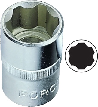 

Торцевая головка Force 53719 19 мм 3/8"