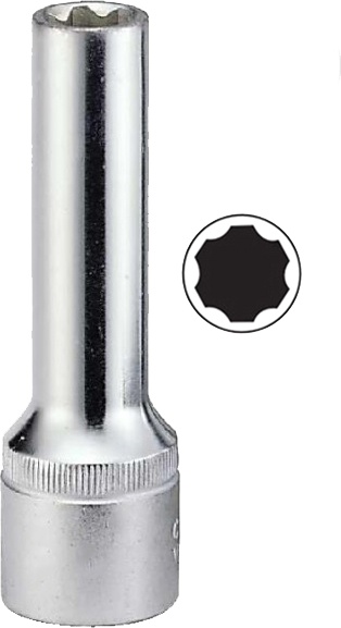 

Торцевая головка Force 5477708 8 мм 1/2"