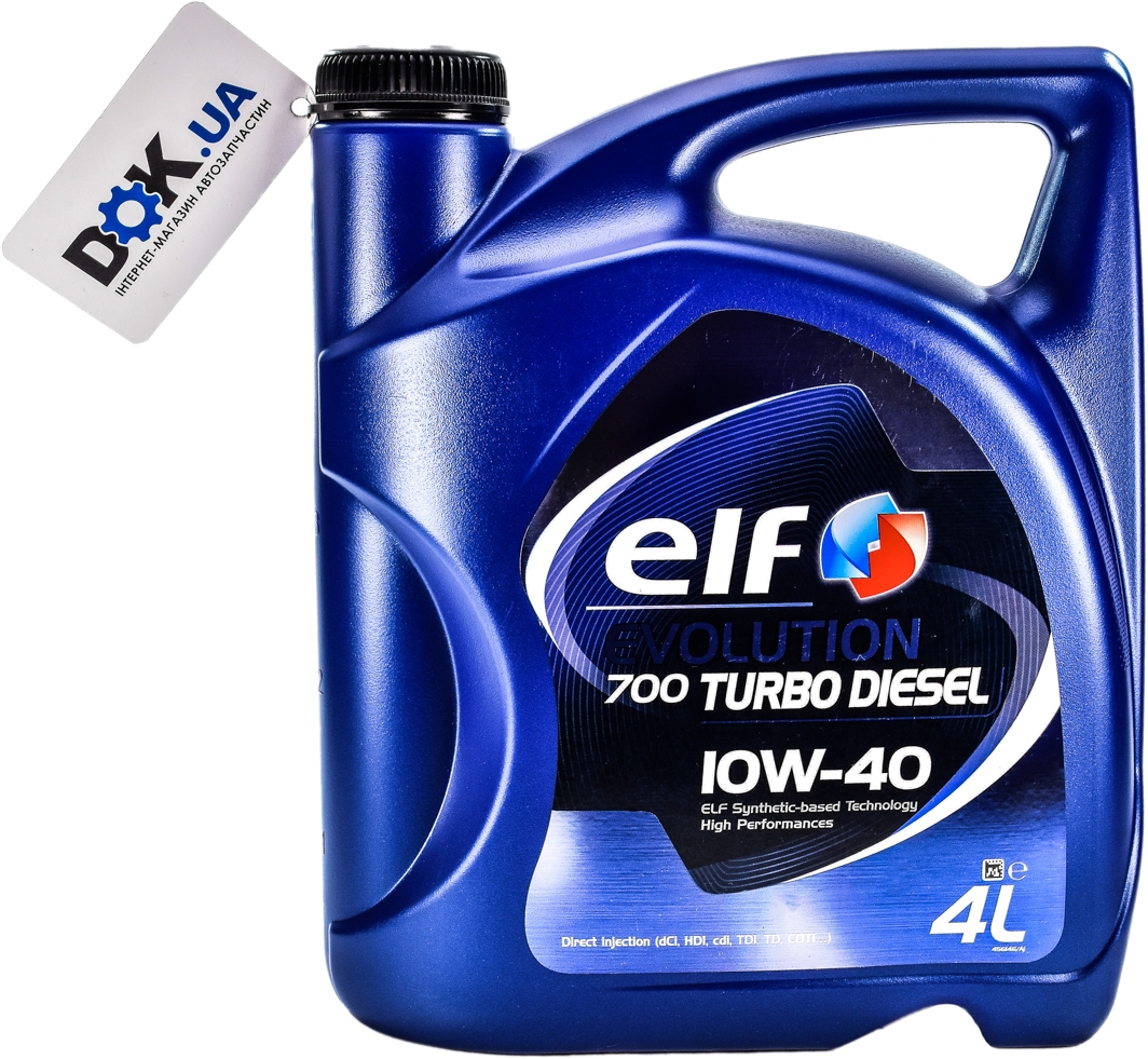 

Моторное масло Elf Evolution 700 Turbo Diesel 10W-40 полусинтетическое 21995854