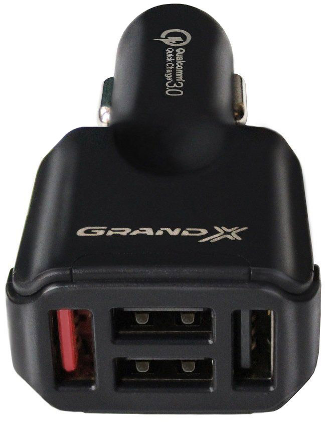 

USB зарядка в авто Grand-X CH-09