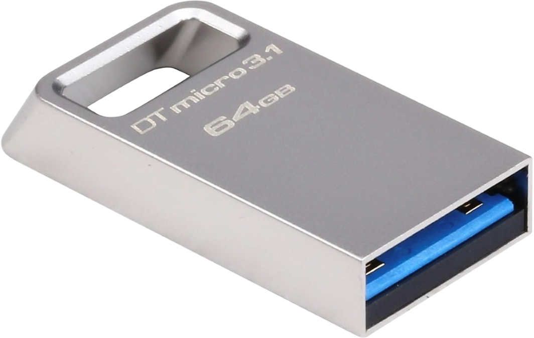 

Флешка Kingston DataTraveler Micro 3.1 USB 64 ГБ DTMC364GB