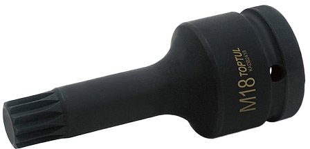 

Торцевая головка с битой Toptul KADB2418 M18 3/4"