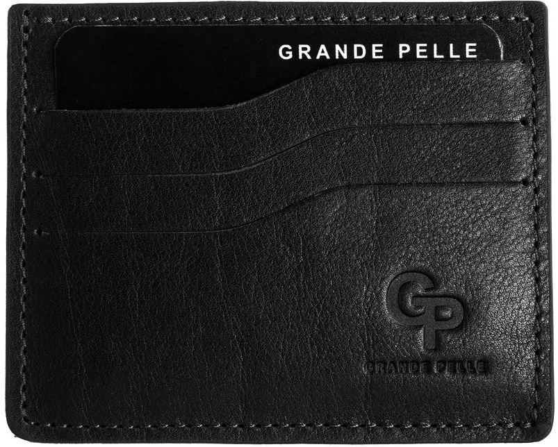 

Картхолдер Grande Pelle 305610 без логотипа черный