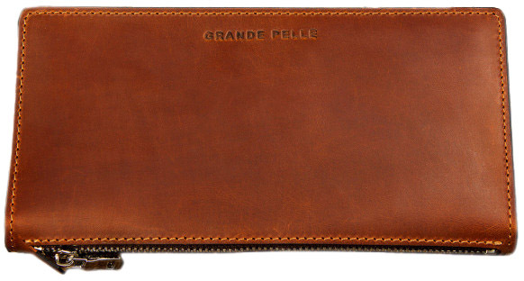 

Портмоне-органайзер Grande Pelle Uccello 520123 без логотипа терракотовый