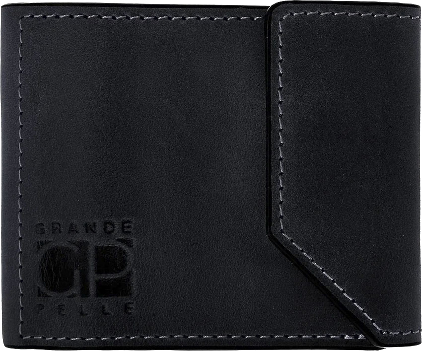 

Зажим для купюр Grande Pelle Soldi 120170 без логотипа синий