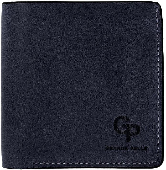 

Портмоне-органайзер Grande Pelle Lettera 537170 без логотипа синий