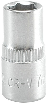 

Торцевая головка Yato YT-1406 7 мм 1/4"