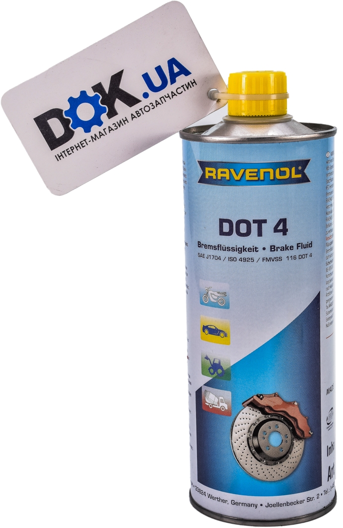 

Тормозная жидкость Ravenol DOT 4 металл 13506015