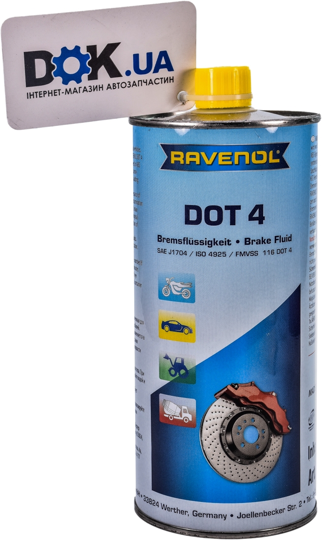 

Тормозная жидкость Ravenol DOT 4 металл 13506011