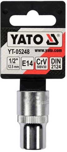 

Торцевая головка Yato YT-05248 E14 1/2"