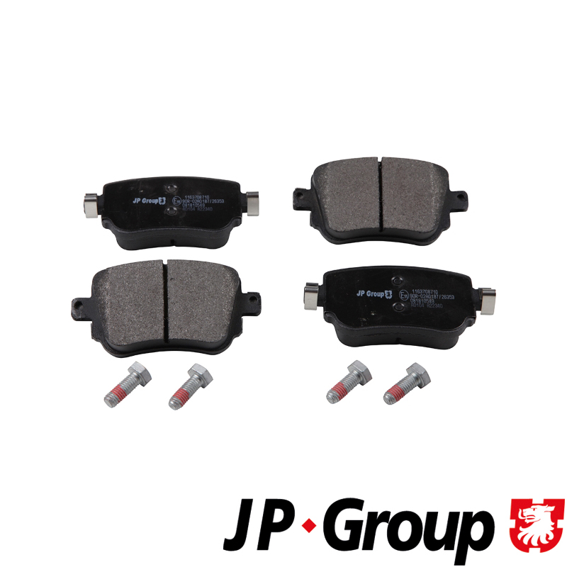 

JP group 1163708710 Тормозные колодки