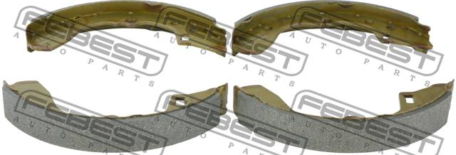 

Febest 0502BFR Тормозные колодки