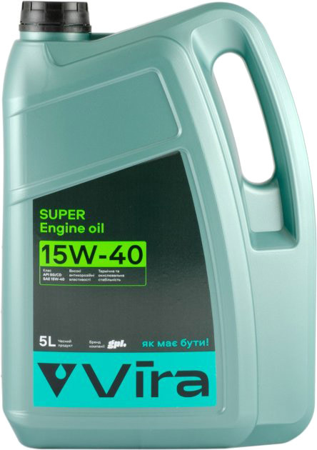 

Моторное масло VIRA Super 15W-40 минеральное VI0344