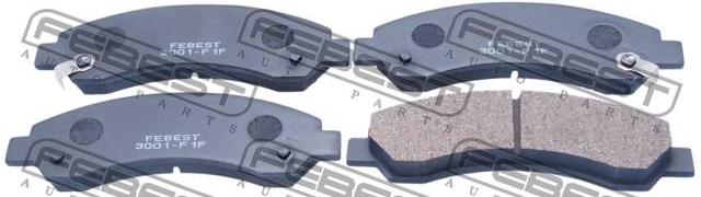 

Febest 3001F1F Тормозные колодки