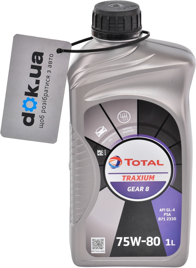 

Трансмиссионное масло Total Gear 8 GL-4+ 75W-80 214082