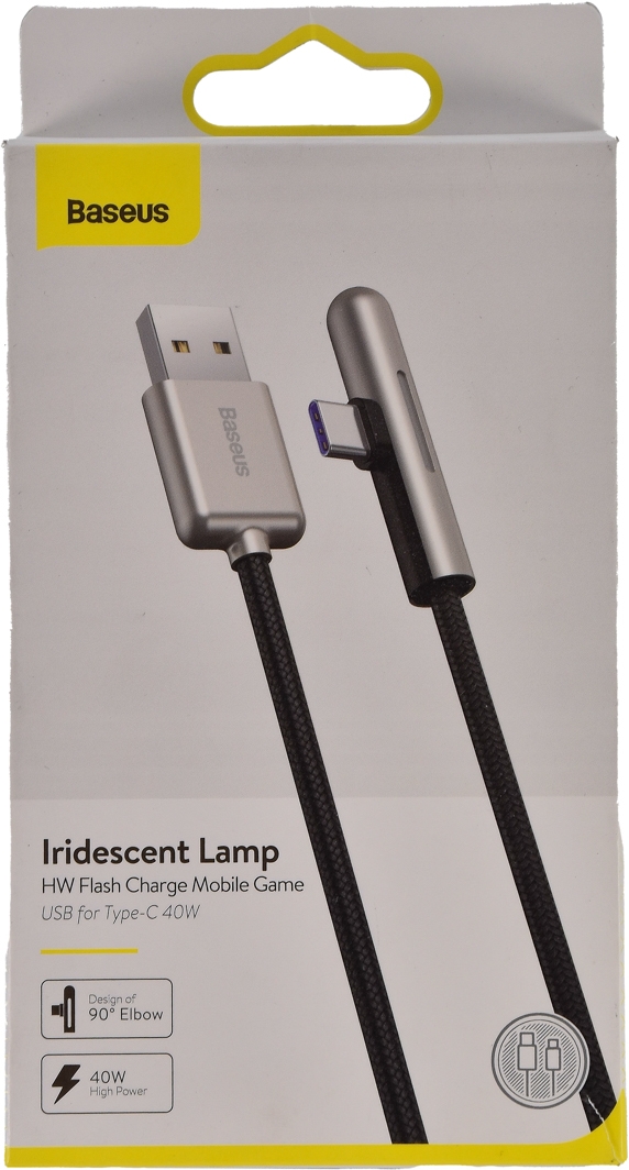 

Кабель Baseus Iridescent Lamp Mobile Game CAT7C-B01 USB - USB type-C 1 м