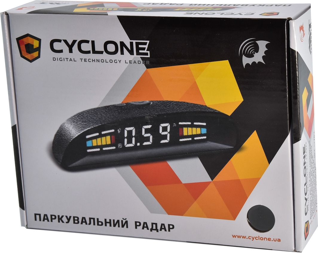 

Парктроник Cyclone SQ-4D серебристый 4 шт. 00000140