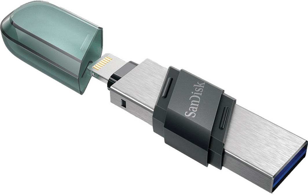 

Флешка SanDisk iXpand Flip 128 ГБ SDIX90N-128G-GN6NE