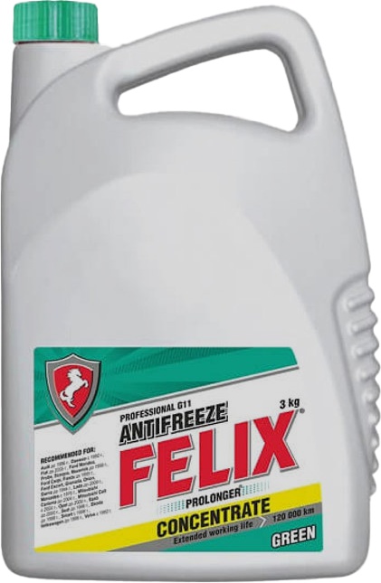 

Концентрат антифриза Felix Prolonger G11 зеленый 4606532011635