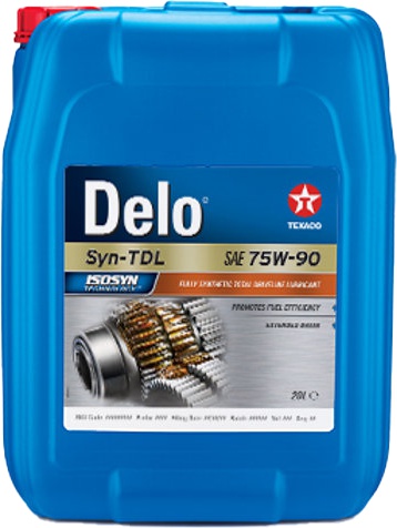 

Трансмиссионное масло Texaco Delo Syn-TDL GL-4 / 5 MT-1 75W-90 синтетическое 804131HOE