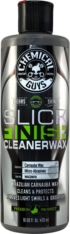 

Полировальная паста Chemical Guys Slick Finish Cleaner Wax WAC20616