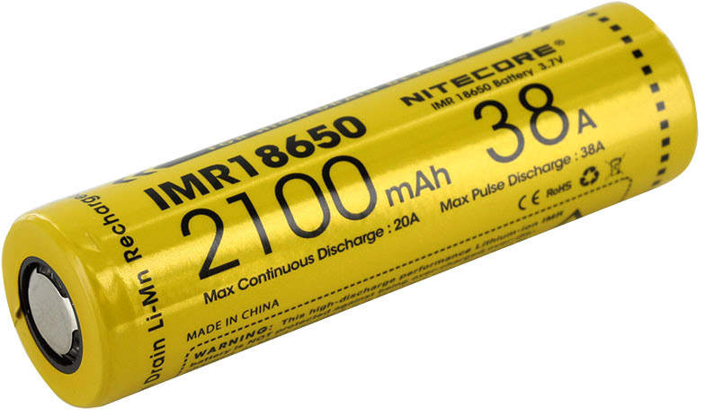 

Аккумуляторная батарейка Nitecore IMR 6-1253 2100 mAh 1 шт