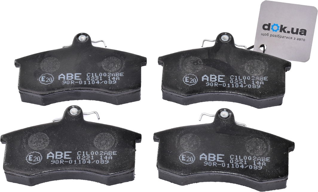 

Abe C1L002ABE Тормозные колодки