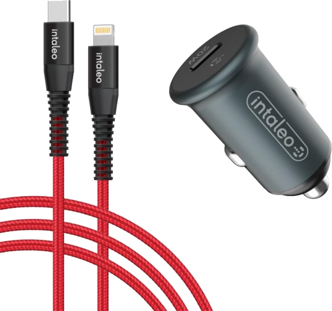 

USB зарядка в авто Intaleo CCGQPD120L