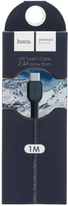 

Кабель Hoco X20 X20TYPECBLACK USB - USB type-C 1 м