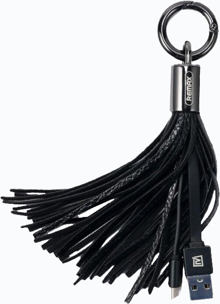 

Кабель Remax Tassels Ring RC-053MBLACK USB - Micro USB 0,15 м