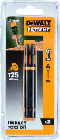 

Набор бит DeWALT Impact Torsion DT70569T 2 шт.