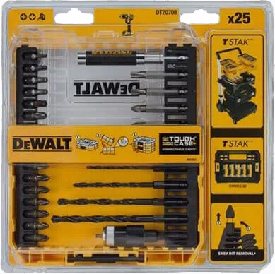 

Набор инструментов DeWALT DT70708 25 ед.