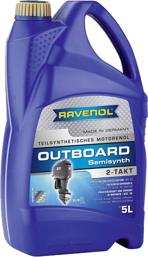 

Моторное масло 2T Ravenol Outboard полусинтетическое 1152200005