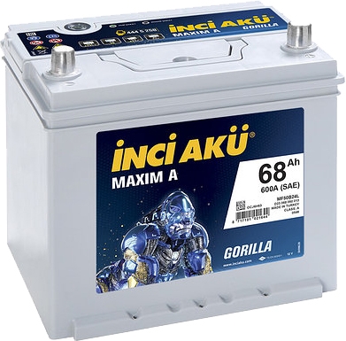 

Аккумулятор Inci Aku 6 CT-68-R Maxim A Gorilla D23068060011