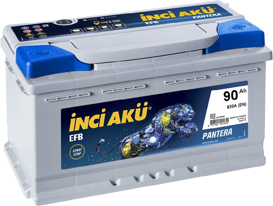 

Аккумулятор Inci Aku 6 CT-90-R Start-Stop EFB Pantera L5090083013