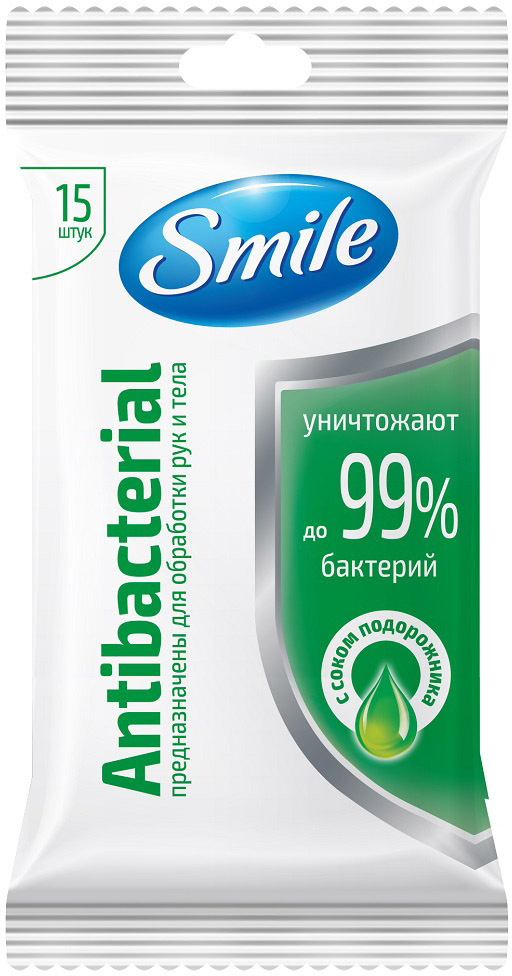 

Салфетки Smile 1231093 15 шт